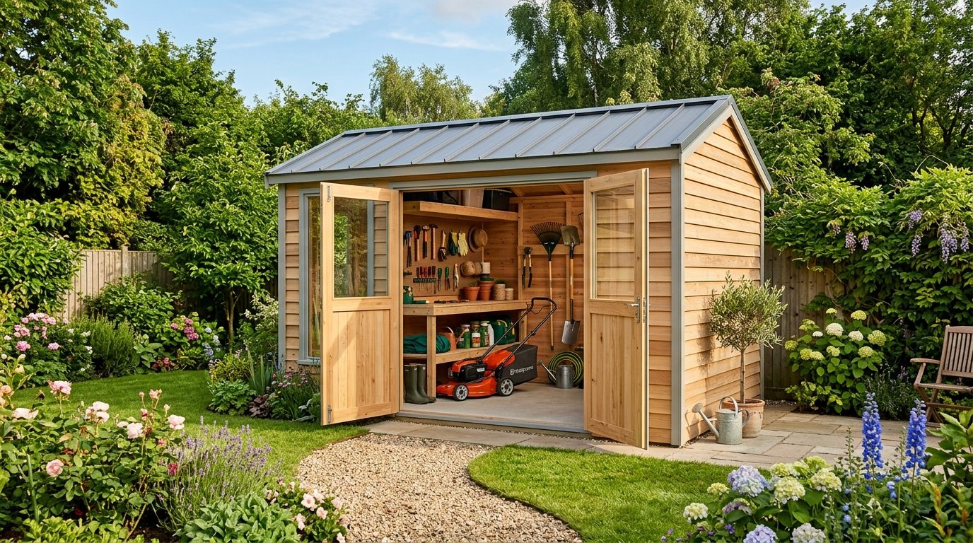 Comment choisir la bonne taille pour mon abri de jardin ?