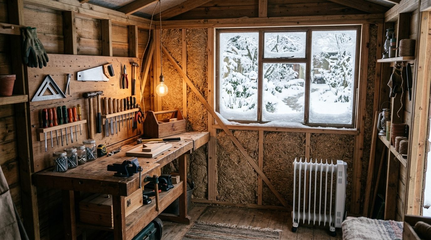 Comment isoler un abri de jardin pour l&rsquo;hiver : le guide pas à pas