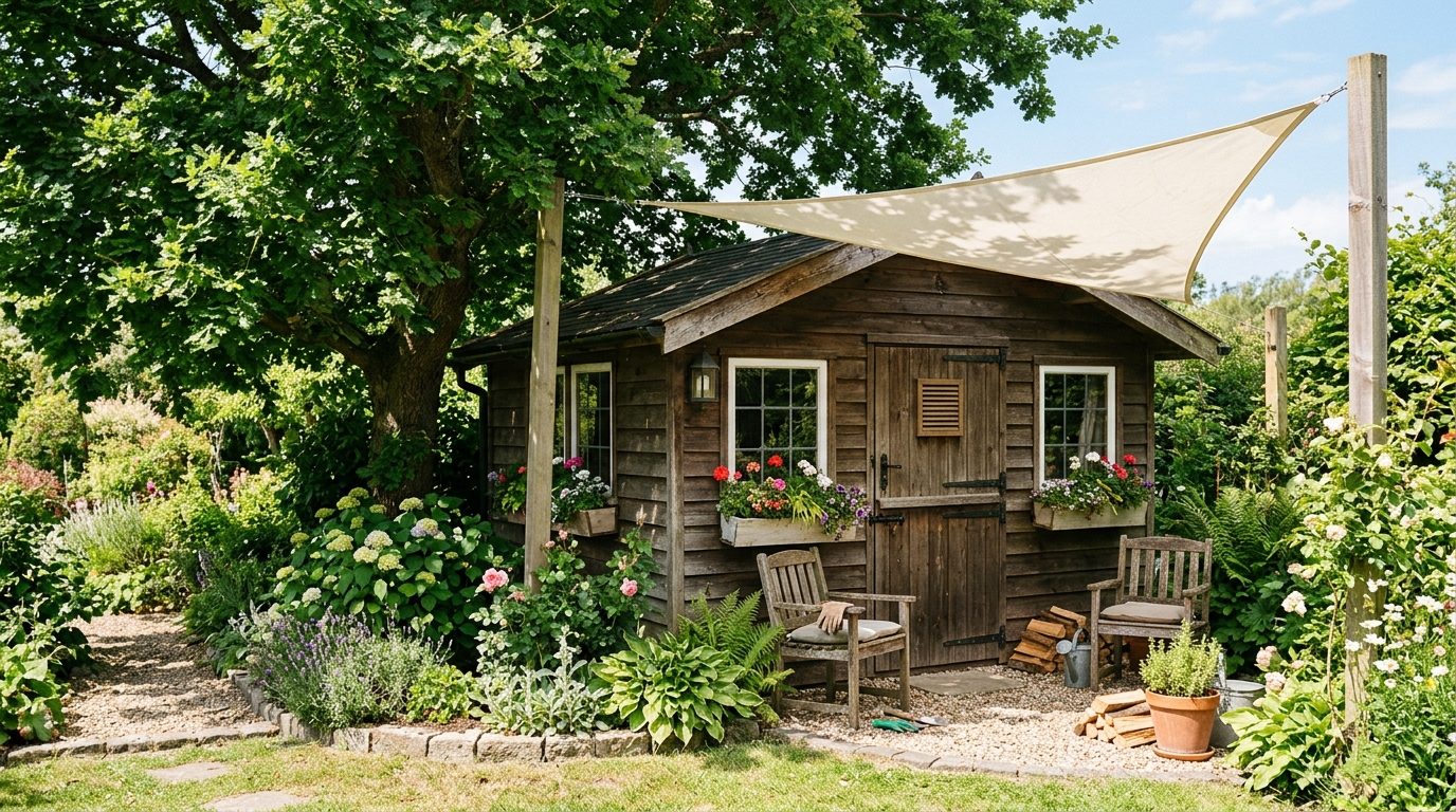 Vague de chaleur : comment protéger son abri de jardin cet été ?
